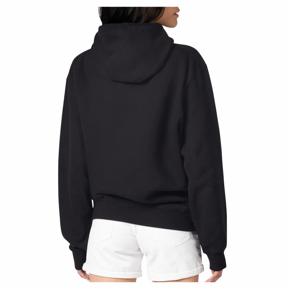 G-III 4Her by Carl Banks Women's Round Team Logo Fleece Tri-Blend Pullover Hoodie - Detroit Lions