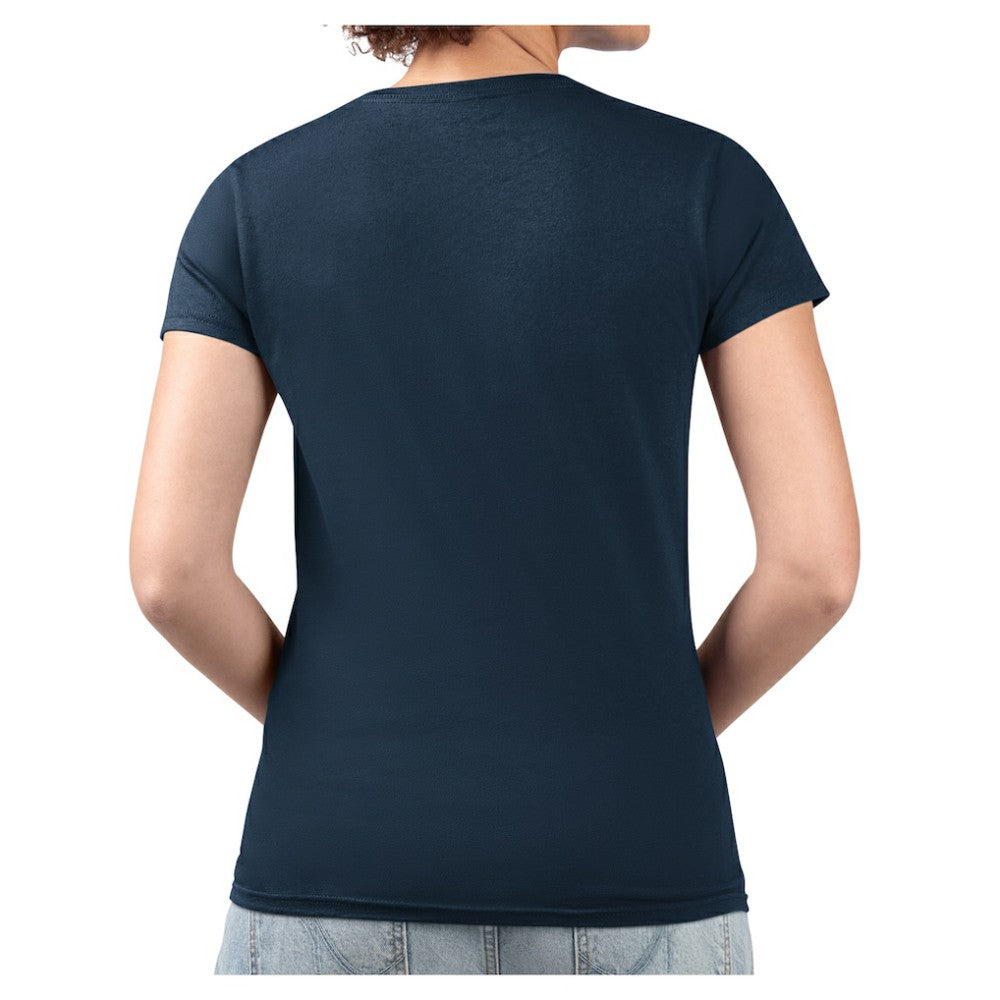 MLB Boston Red Sox G-III 4Her by Carl Banks Women's Super-Slim Fit Lightweight Heart V-Neck T-Shirt