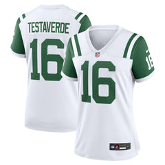 Vinny Testaverde  Women's Classic Alternate Retired Player Game Jersey - New York Jets