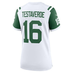 Vinny Testaverde  Women's Classic Alternate Retired Player Game Jersey - New York Jets