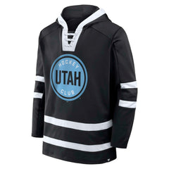 NHL Black Utah Mammoth Fanatics Inside Line Pullover Hoodie