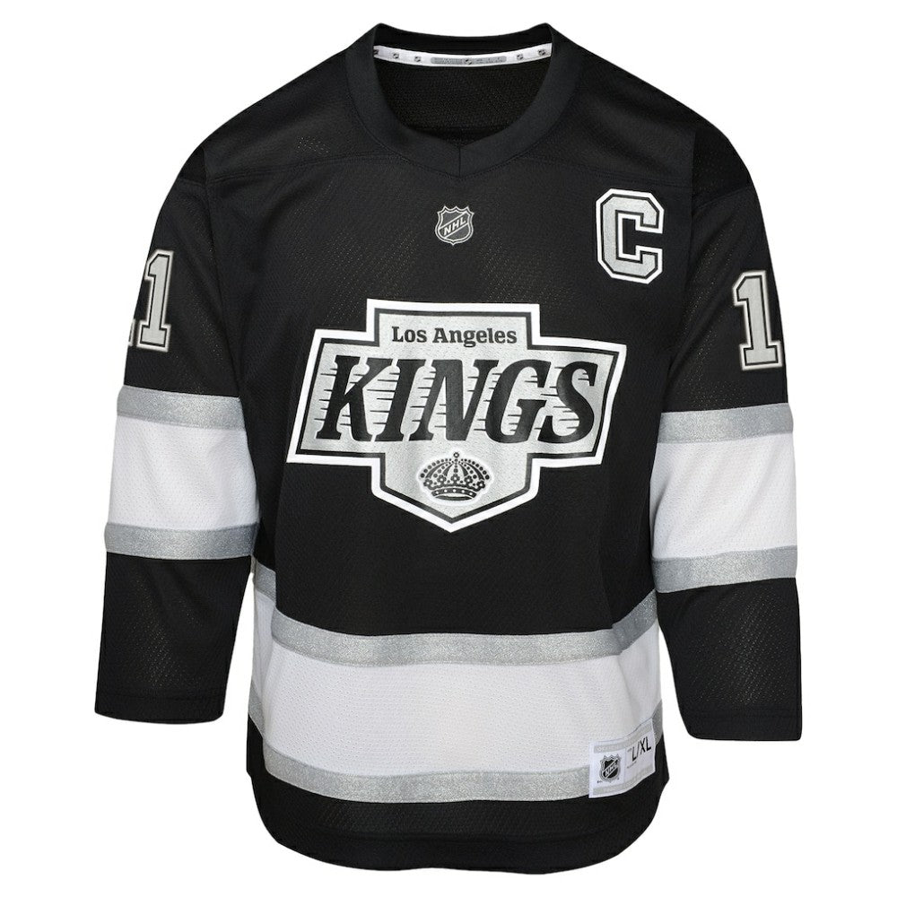 NHL Black Anze Kopitar Los Angeles Kings Youth Replica Player Jersey