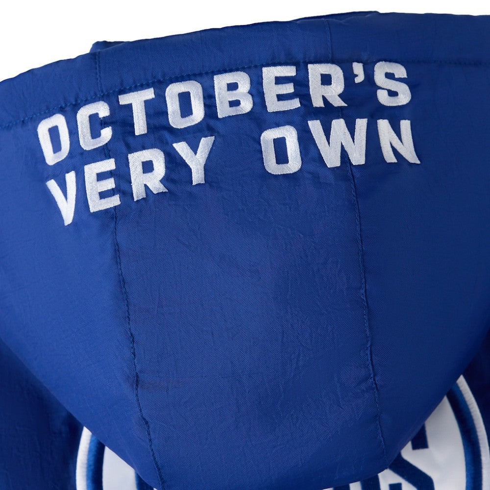 NHL Royal Edmonton Oilers OVO x Starter Half-Zip Hooded Jacket