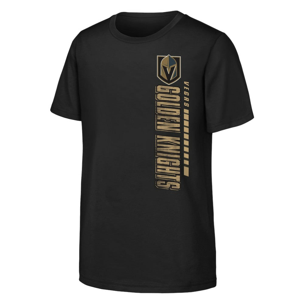 NHL Black Vegas Golden Knights Youth Atmosphere T-Shirt