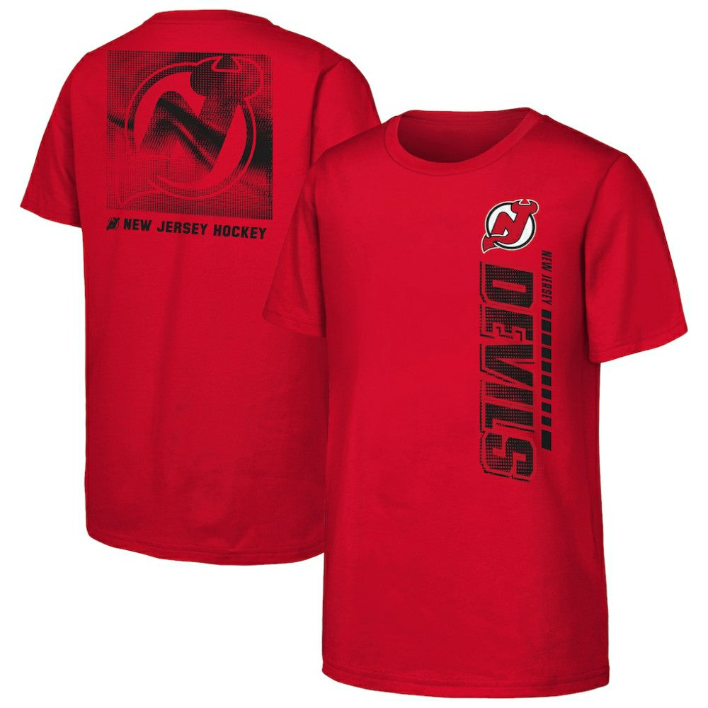 NHL Red New Jersey Devils Youth Atmosphere T-Shirt