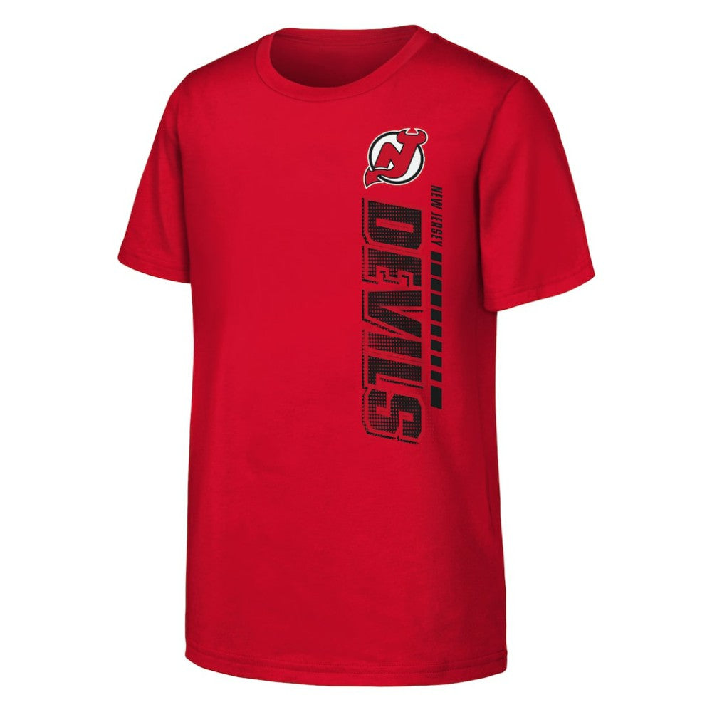 NHL Red New Jersey Devils Youth Atmosphere T-Shirt
