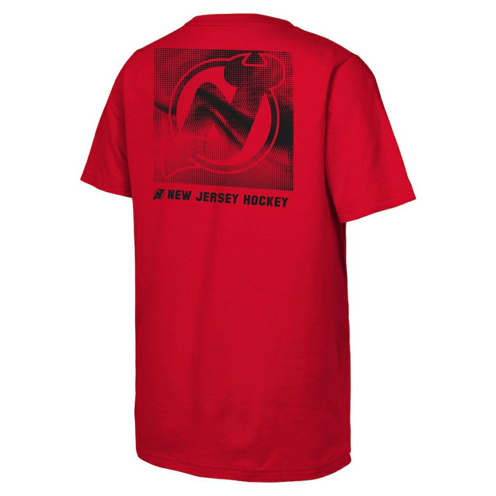 NHL Red New Jersey Devils Youth Atmosphere T-Shirt