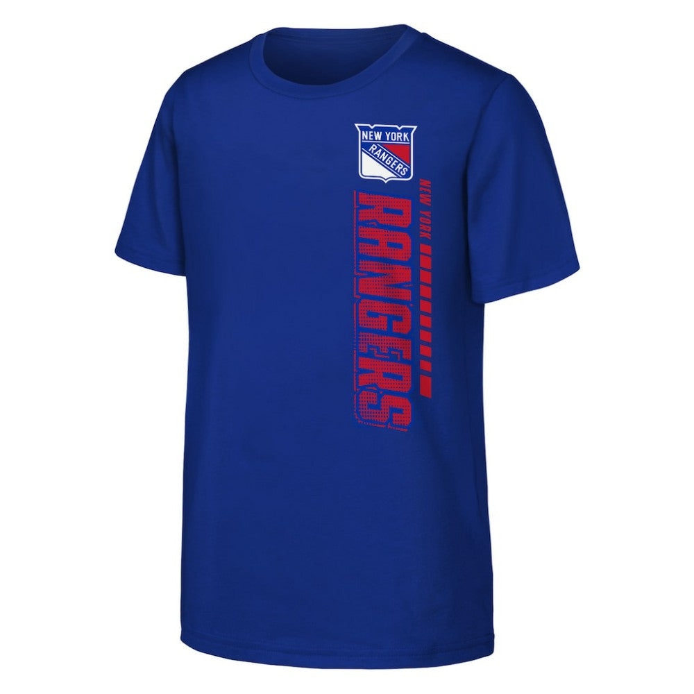 NHL Blue New York Rangers Youth Atmosphere T-Shirt
