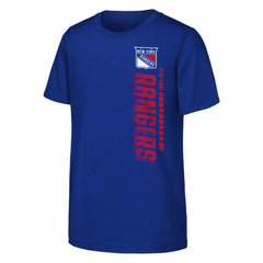 NHL Blue New York Rangers Youth Atmosphere T-Shirt