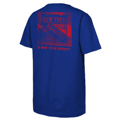 NHL Blue New York Rangers Youth Atmosphere T-Shirt