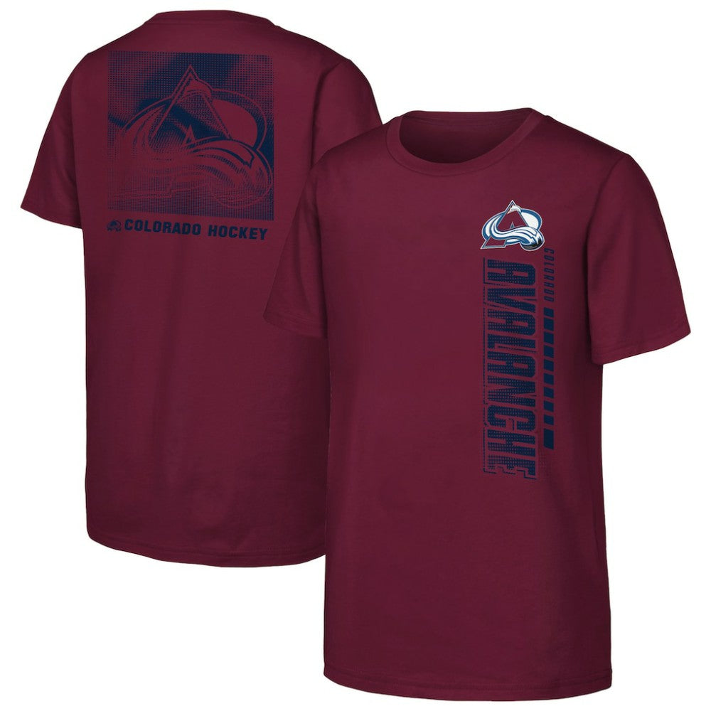 NHL Burgundy Colorado Avalanche Youth Atmosphere T-Shirt