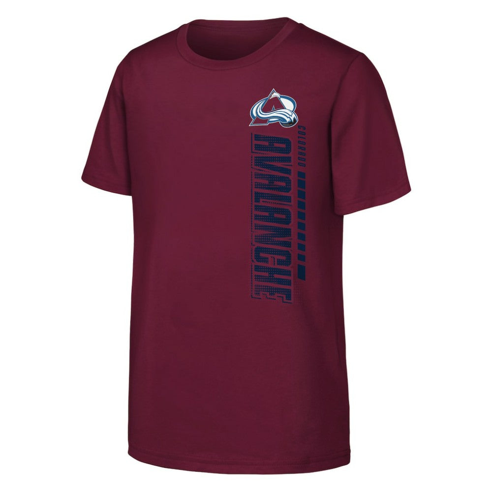 NHL Burgundy Colorado Avalanche Youth Atmosphere T-Shirt