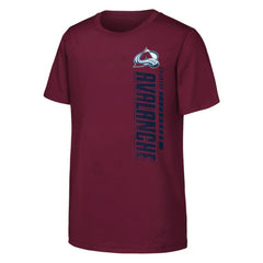 NHL Burgundy Colorado Avalanche Youth Atmosphere T-Shirt