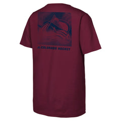 NHL Burgundy Colorado Avalanche Youth Atmosphere T-Shirt