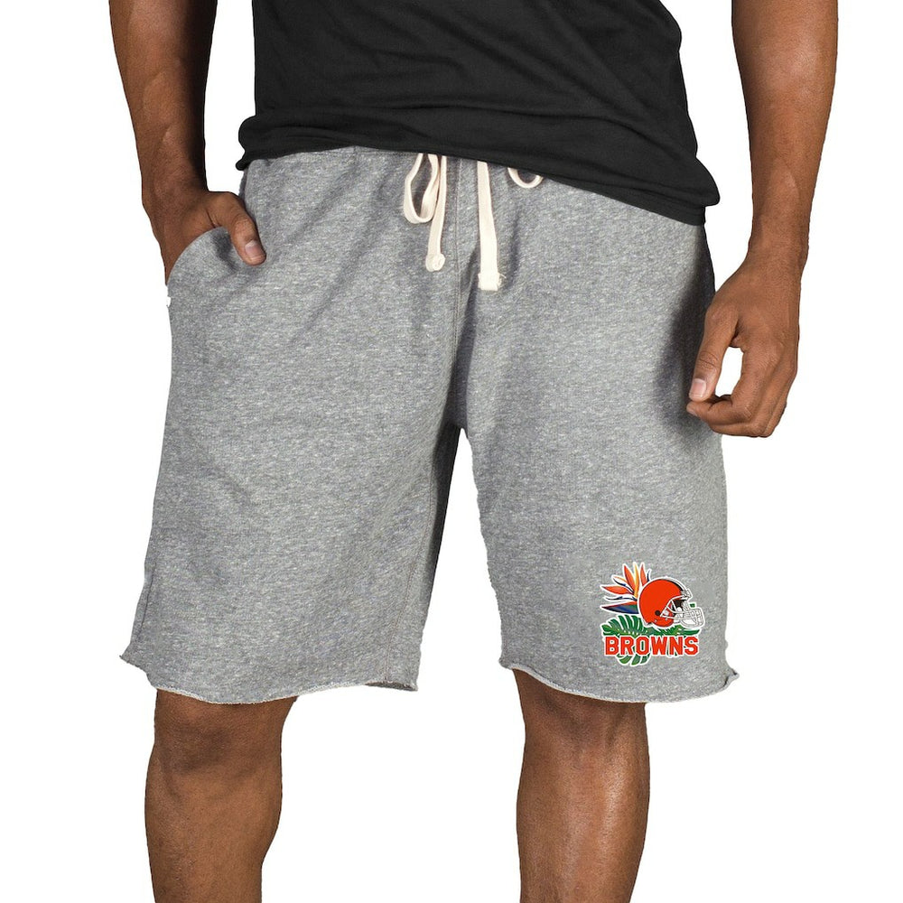 Concepts Sport Mainstream Tri-Blend Shorts - Cleveland Browns