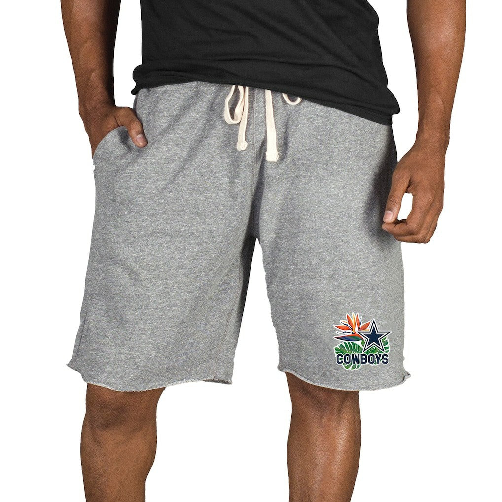 Concepts Sport Mainstream Tri-Blend Shorts - Dallas Cowboys