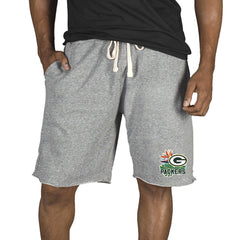 Concepts Sport Mainstream Tri-Blend Shorts - Green Bay Packers