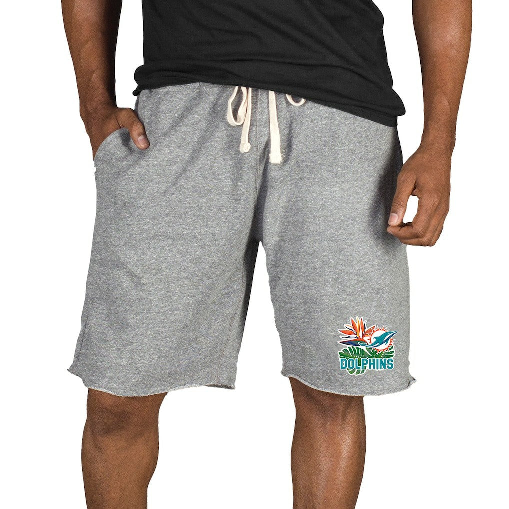 Concepts Sport Mainstream Tri-Blend Shorts - Miami Dolphins