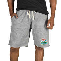 Concepts Sport Mainstream Tri-Blend Shorts - Miami Dolphins