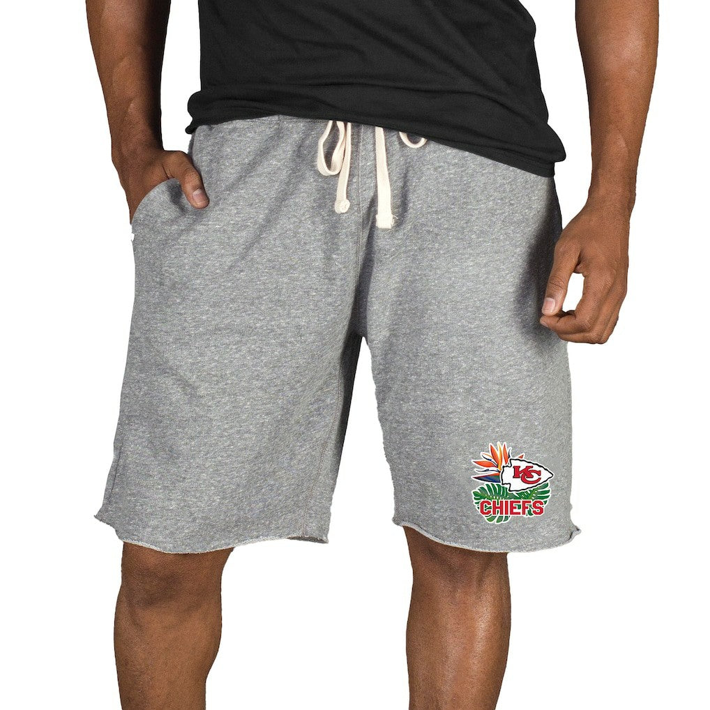 Concepts Sport Mainstream Tri-Blend Shorts - Kansas City Chiefs