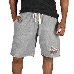 Concepts Sport Mainstream Tri-Blend Shorts - Kansas City Chiefs