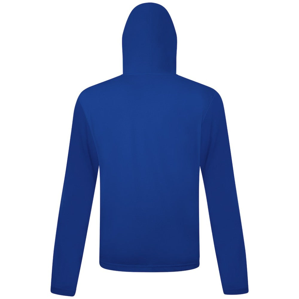 NHL Blue New York Rangers Levelwear Anthem Ice Wall Pullover Hoodie