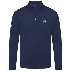 NHL Navy Colorado Avalanche Levelwear Heron Insignia Core Quarter-Zip Jacket