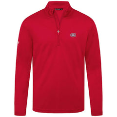 NHL Red Montreal Canadiens Levelwear Heron Insignia Core Quarter-Zip Jacket