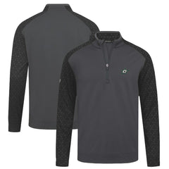 NHL Charcoal Dallas Stars Levelwear Aztec Insignia Core Quarter-Zip Pullover Top