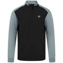 NHL Black Dallas Stars Levelwear Bayou Insignia Core Quarter-Zip Pullover Top