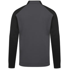 NHL Charcoal Minnesota Wild Levelwear Bayou Insignia Core Quarter-Zip Pullover Top