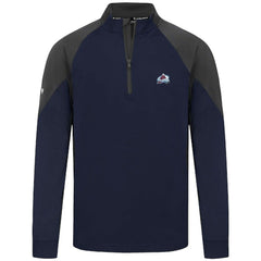 NHL Navy Colorado Avalanche Levelwear Cadet Insignia Core Quarter-Zip Pullover Top