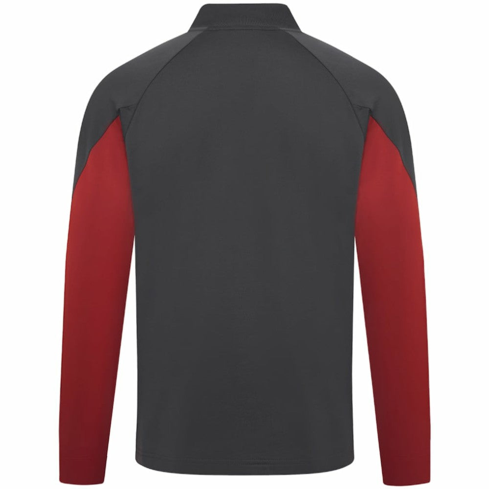 NHL Red Detroit Red Wings Levelwear Cadet Insignia Core Quarter-Zip Pullover Top