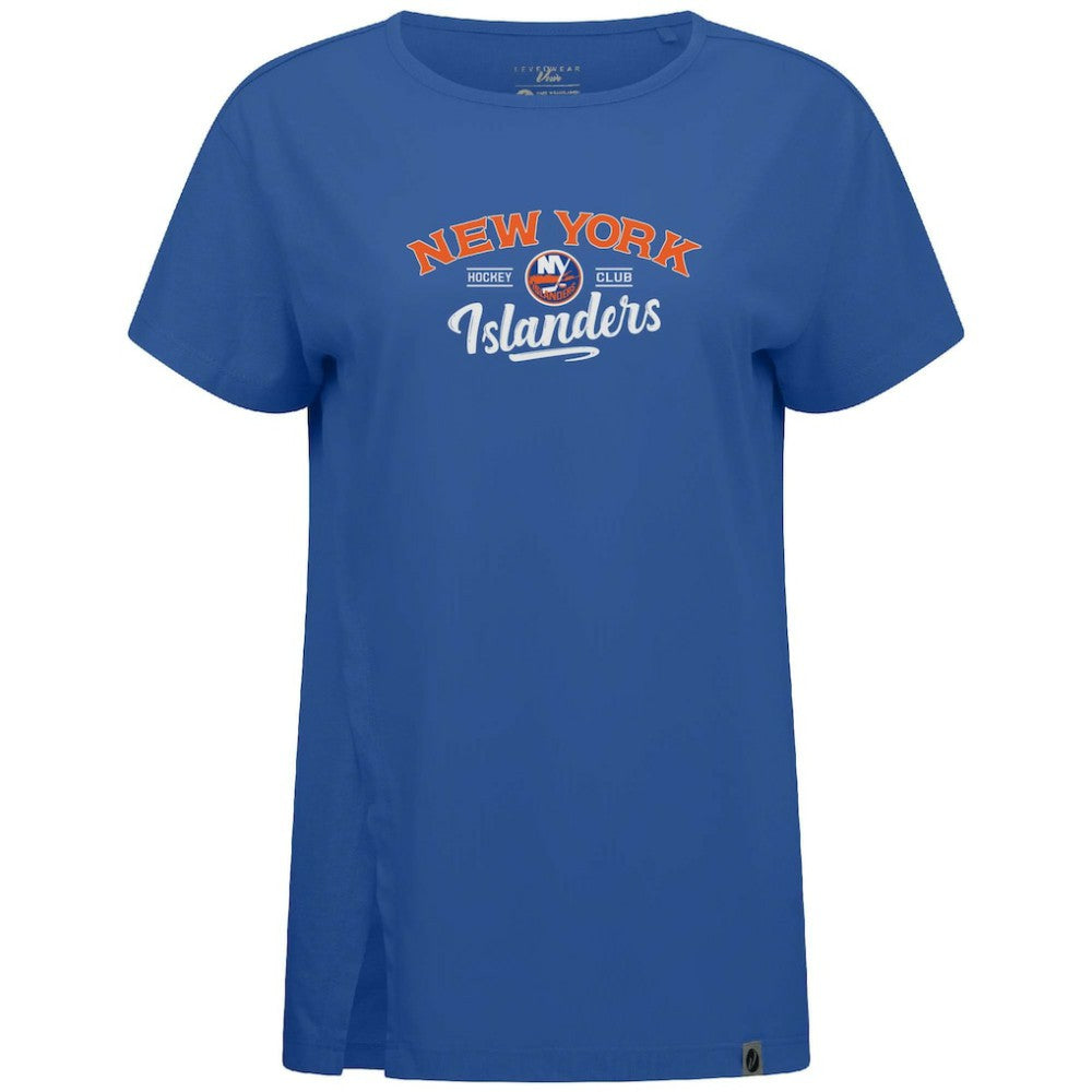 NHL Royal New York Islanders Levelwear Influx Ice Wall T-Shirt