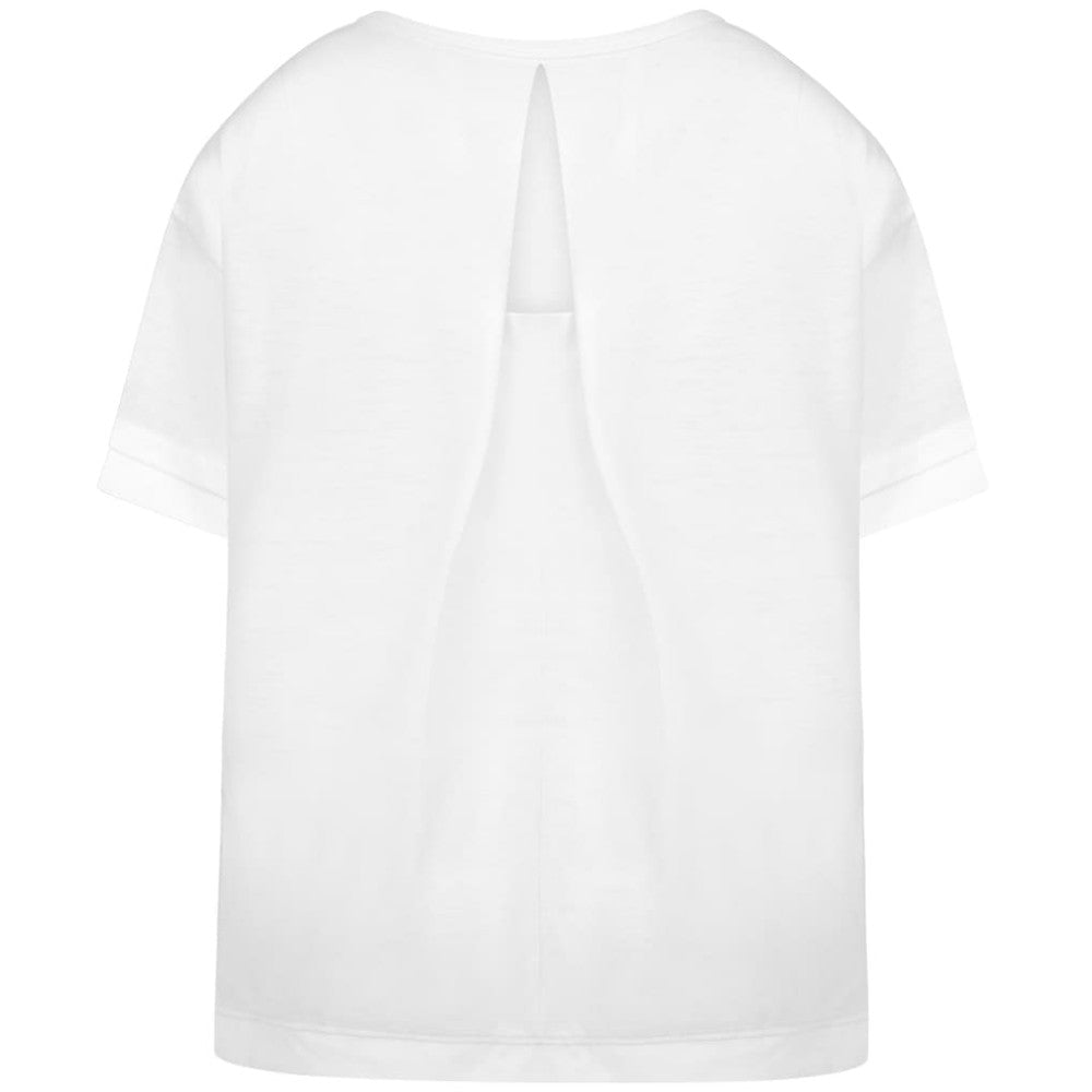 NHL White Florida Panthers Levelwear Women's Tulip Primary Logo T-Shirt