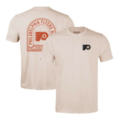 NHL Khaki Philadelphia Flyers Levelwear Richmond Stained Glass T-Shirt