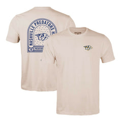 NHL Khaki Nashville Predators Levelwear Richmond Stained Glass T-Shirt