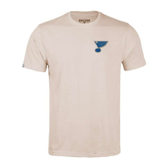 NHL Khaki St. Louis Blues Levelwear Richmond Stained Glass T-Shirt
