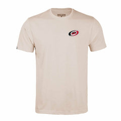 NHL Khaki Carolina Hurricanes Levelwear Richmond Stained Glass T-Shirt