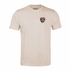 NHL Khaki Florida Panthers Levelwear Richmond Stained Glass T-Shirt