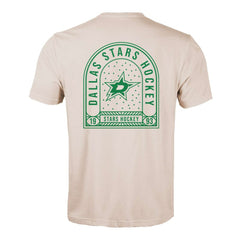 NHL Khaki Dallas Stars Levelwear Richmond Stained Glass T-Shirt