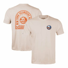 NHL Khaki New York Islanders Levelwear Richmond Stained Glass T-Shirt