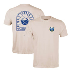 NHL Khaki Buffalo Sabres Levelwear Richmond Stained Glass T-Shirt