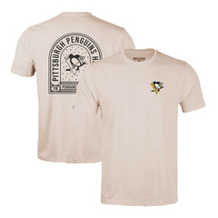 NHL Khaki Pittsburgh Penguins Levelwear Richmond Stained Glass T-Shirt