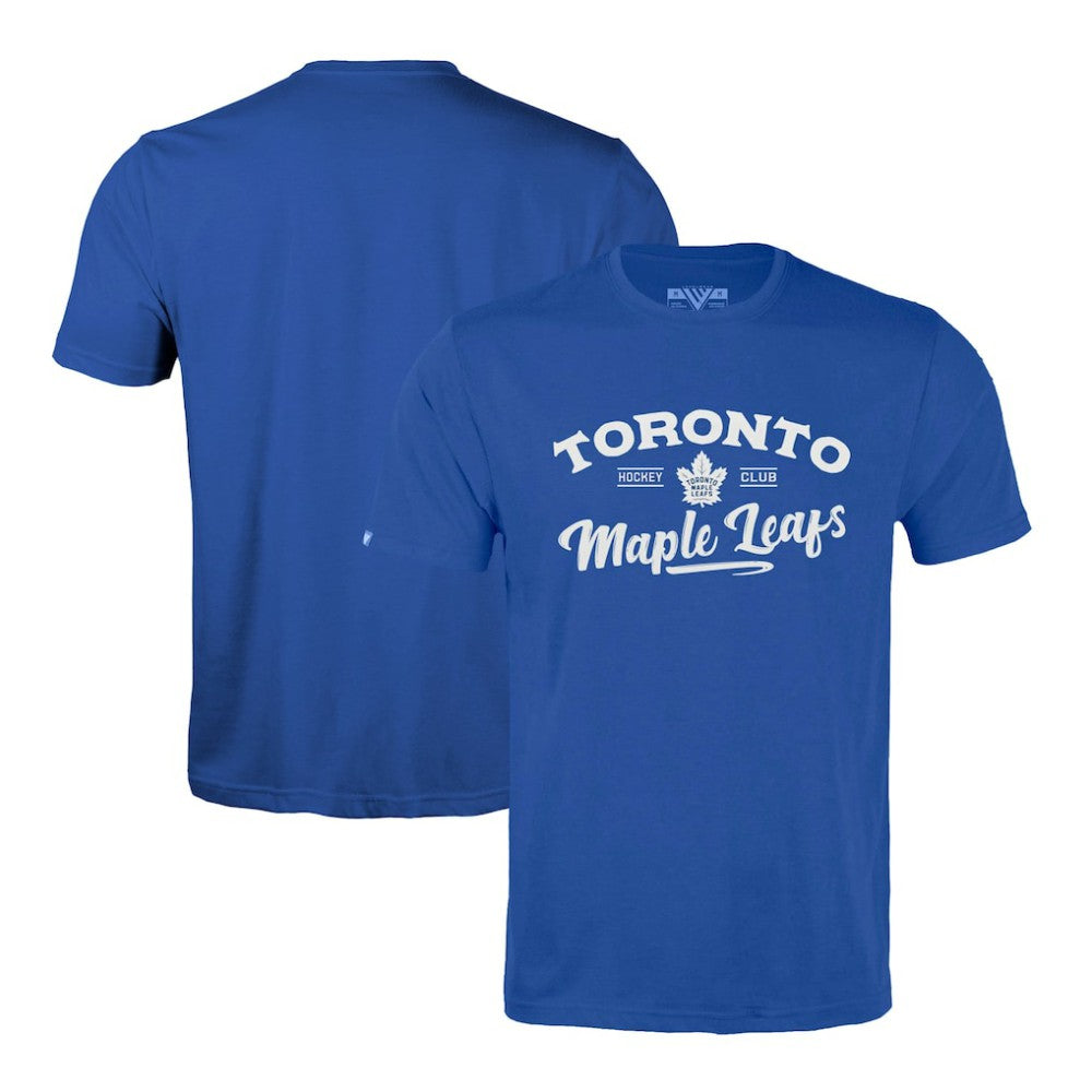 NHL Blue Toronto Maple Leafs Levelwear Richmond Ice Wall T-Shirt