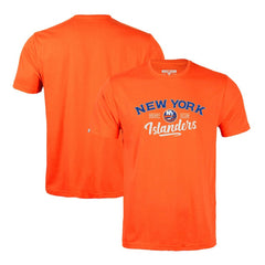 NHL Orange New York Islanders Levelwear Richmond Ice Wall T-Shirt