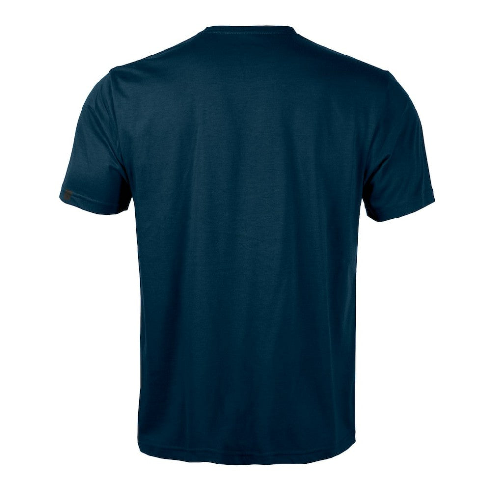 NHL Navy Edmonton Oilers Levelwear Richmond Ice Wall T-Shirt