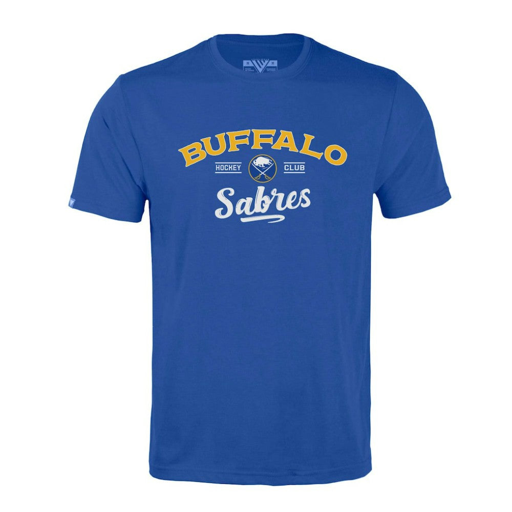 NHL Royal Buffalo Sabres Levelwear Richmond Ice Wall T-Shirt