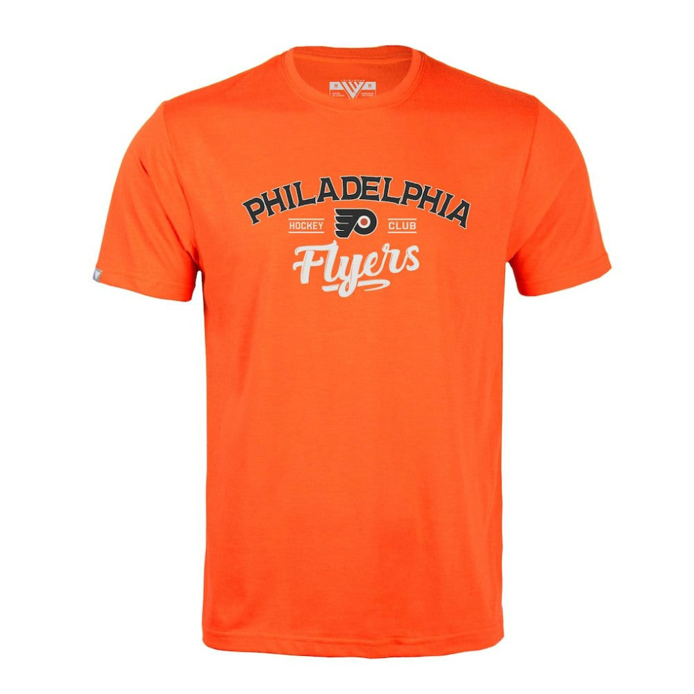 NHL Orange Philadelphia Flyers Levelwear Richmond Ice Wall T-Shirt