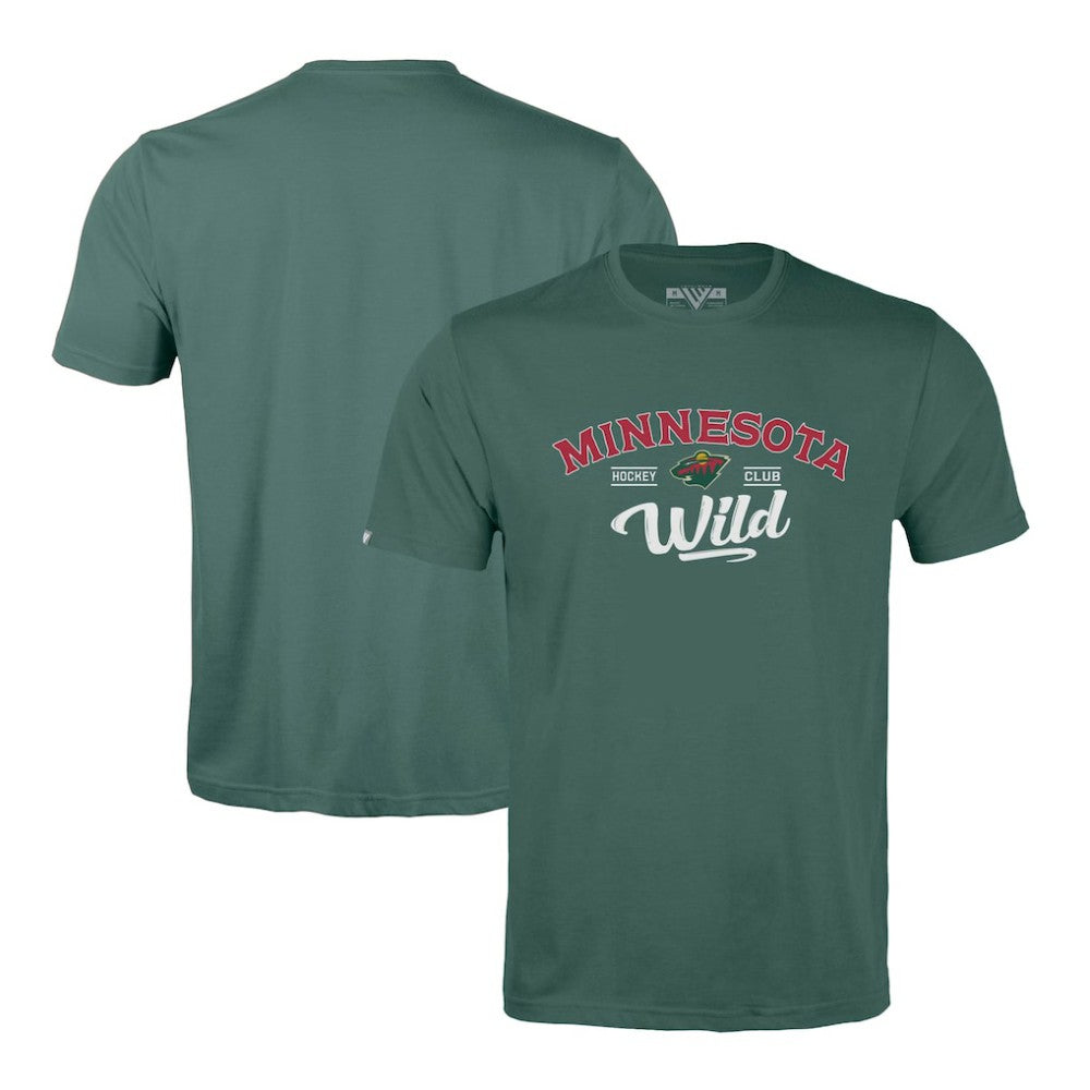 NHL Green Minnesota Wild Levelwear Richmond Ice Wall T-Shirt